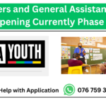 Teachers and General Assistants Job Opening Currently.