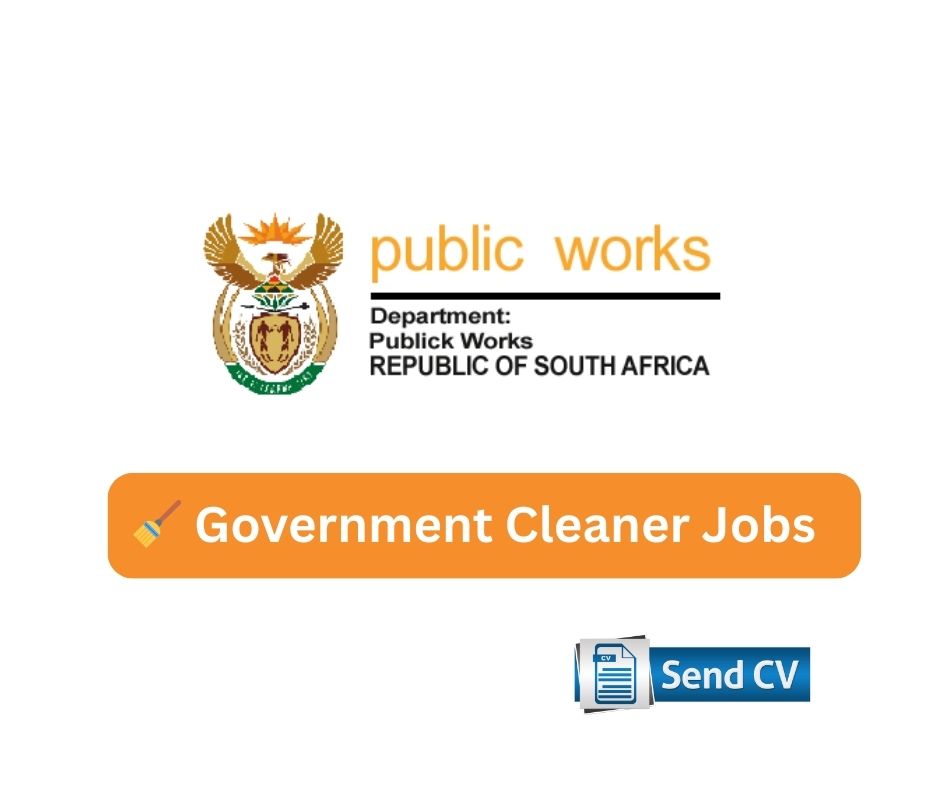🧹 Government Cleaner Jobs –  (x3 Posts)